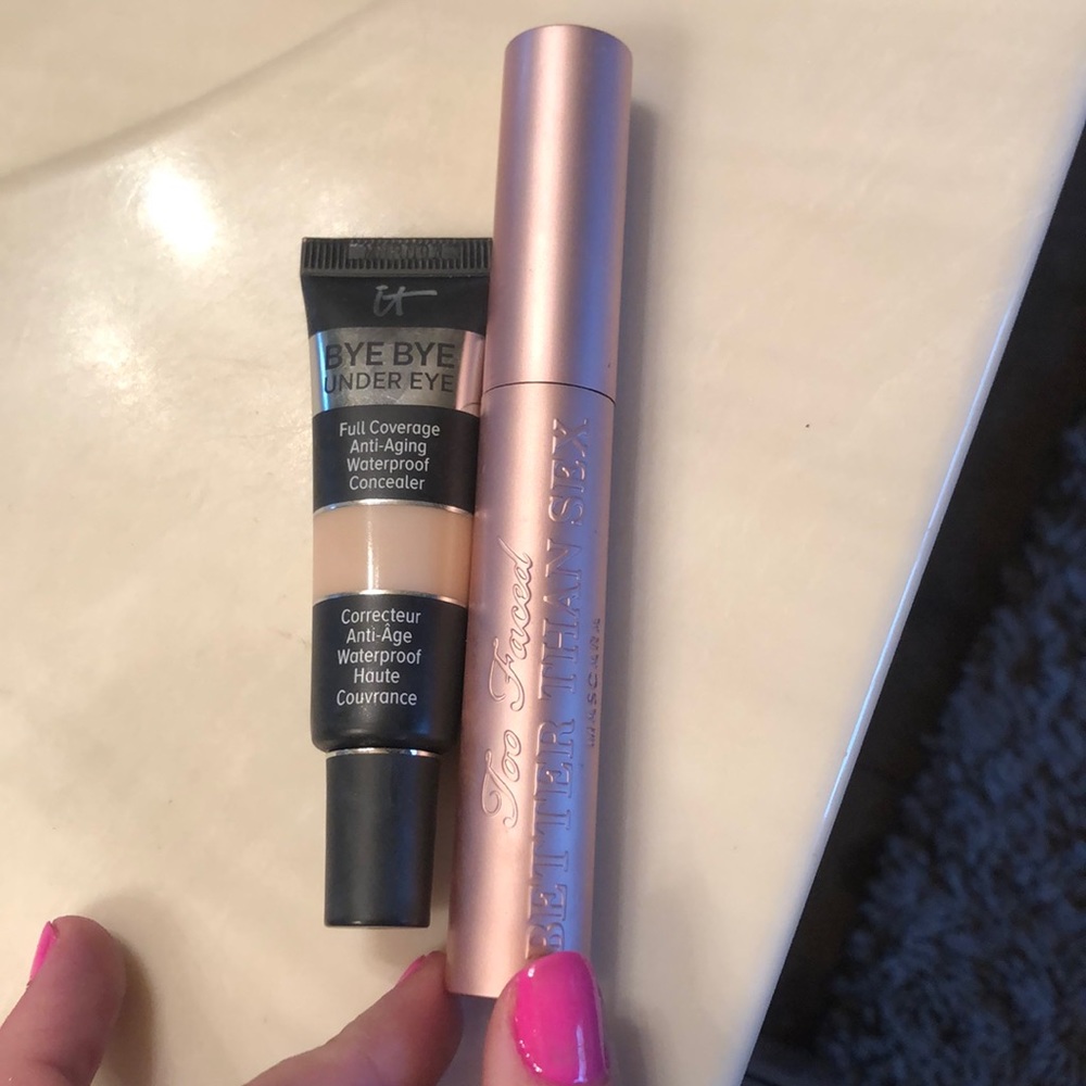 Makeup. Wonderful concealer and mascara. Brand new